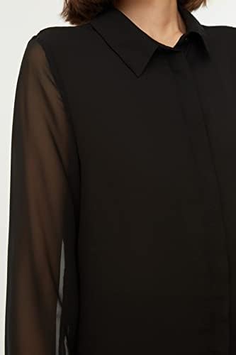 21sr1eUD3ML._AC_SR38 ترنديول قميص للنساء TWOAW20GO0116 - الصورة 5