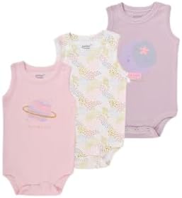 junior Unisex Sleeveless Printed Bodysuit - 7213 Baby & Toddler Underwear Set (pack of 3)