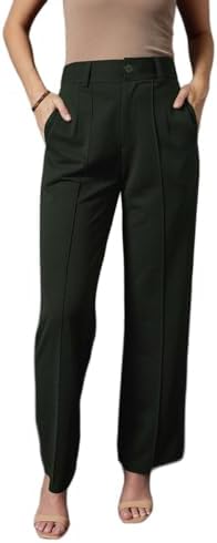 311h8gwlUsL._AC_SR38 Sassafras Front Darted Stretchable Pants,Olive,XS