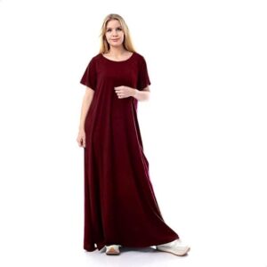عباية بيتى حريمى نص كم قطن