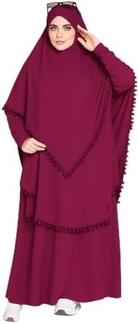 316v7CHGxWL._AC_SR38 إدناء قطعتين خامة كريب المقاس وان سايز يلبس لحد 90 كيلو للنساء GAMAL SONS FOR ABAYA GS-7020Parent