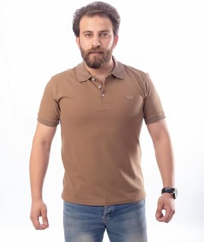 31DUgG-XxNL._AC_SR38 قميص بولو صيفي من قطن بيكيه بأكمام قصيرة للرجال وايت ايجل - الصورة 2