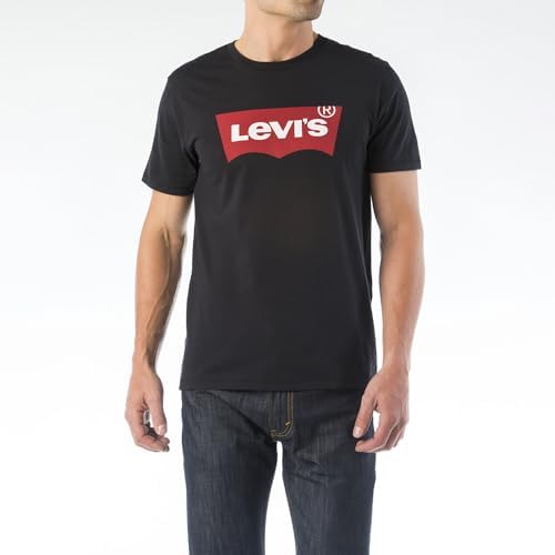31FR46UQq1L._AC_SR38 Levi's Mens Crew Neck Classic Bat Wing Logo Shirt T-shirt (pack of 1) - الصورة 2
