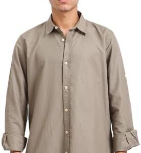 Ravin Mens SOLID BUTTON-UP SHIRT - OLIVE GREEN Modern (pack of 1)