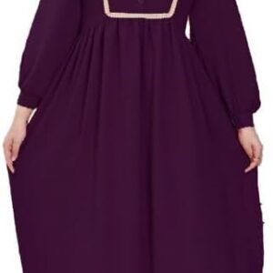 دريس الخامة كريشة المقاس وان سايز يلبس 90 كيلو للنساء GAMAL SONS FOR ABAYA GS-110-42450-Parent