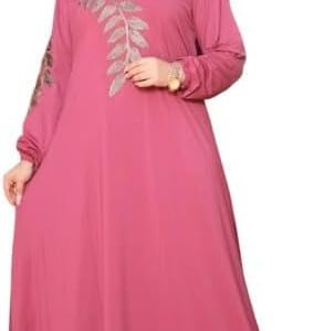 اسدال حنين خامه فيزون بطرحه المقاس وان سايز يلبس 110 كيلو للنساء GAMAL SONS FOR ABAYA GS-7104Parent