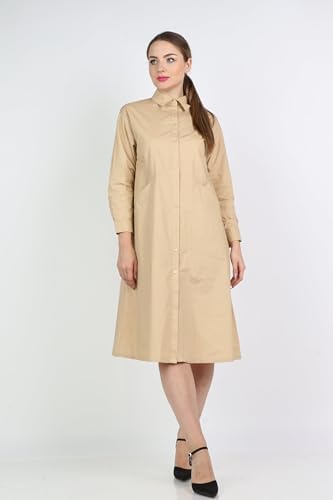 31UuUXdMLrL._AC_SR38 NICHII Women Midi Dress LS - الصورة 2