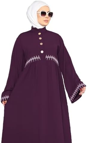 31XJLBra4yL._AC_SR38 عبايه مطرزة للخروج كريب فيرونا موديل 012 للنساء من GAMAL SONS FOR ABAYA - الصورة 2