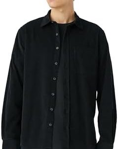 KOTON mens Ribbed Classic Neck Pocket Detail Shirt Shirt (pack of 1)
