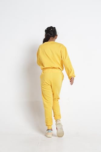 31hjUViyt-L._AC_SR38 طقم ملابس بناتي GLS من سويت شيرت وسروال من تي 2 اف - موديل BYS-SS-PANT-01 (عبوة واحدة) - الصورة 3