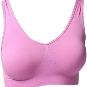 حمالة صدر رياضية مريحة لممارسة اللياقة البدنية واليوغا من طبقة واحدة بدون أثر لتجمع الملابس الداخلية (أنماط مختلفة)، من صوندونجشينج، قطن نايلون، خالٍ من الأسلاك