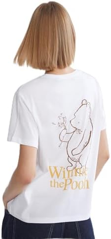 31pcLPdC5DL._AC_SR38 LC WAIKIKI Crew Neck Winnie The Pooh Printed Women's T-Shirt