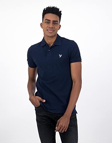 31q-3bnWlDL._AC_SR38 تي شيرت بولو سليم فليكس بتصميم مرن للرجال من امريكان ايجل U-1165-9146-409 - الصورة 3