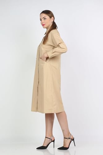 31tYK3WYhzL._AC_SR38 NICHII Women Midi Dress LS - الصورة 4