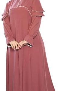 عبايه خروج كريب فيرونا موديل 00313 للنساء من GAMAL SONS FOR ABAYA