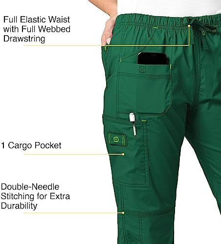 41-xdjzTsL._AC_SR38 Wink Womens Medical-scrubs-pants Wonderflex Faith Women's Scrub Pant - الصورة 3