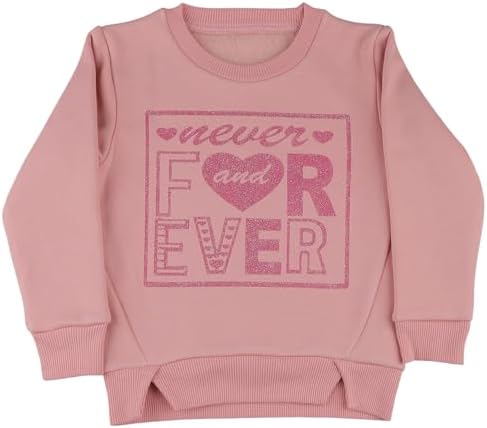 4110obImyPL._AC_SR38 Elsayaad girls Fleece Sweatshirt Sweatshirt (pack of 1)
