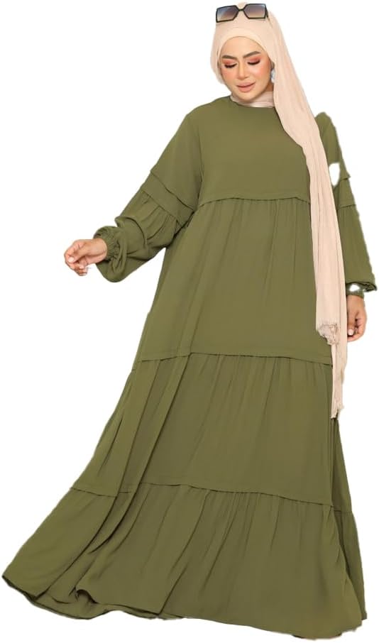 41H-f9wprTL._AC_SL1500_ عبايه خروج كريب فيرونا بكرانيش موديل 142 للنساء من GAMAL SONS FOR ABAYA - الصورة 3