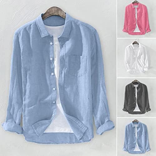 41MoctaPm6L._AC_SR38 Mens Long Sleeve Button Down Shirt Men's Hawaiian Shirt - الصورة 4