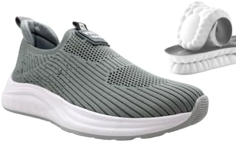 41Sz9djkefL._AC_US حذاء رياضي خفيف الوزن سهل الارتداء للرجال من فينيتو 703330-7033300400 - حذاء منسوج جيد التهوية بنعل ايفا - أخضر مينت، مقاس 44 EU - الصورة 6