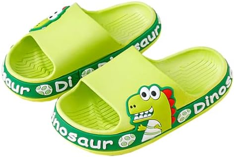 41WTD99tsTL._AC_US صندل صيفي للبنات والأولاد للشاطئ وحمام السباحة والاستحمام، حذاء ناعم غير قابل للانزلاق بمقدمة مفتوحة، شبشب بنمط كرتوني للأماكن الداخلية والخارجية من هاوليهاو