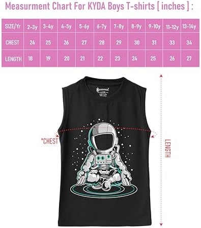 41XGOWi9ToL._AC_SR38 KYDA KIDS Boys KK-BOYS-VEST-A Western (pack of 5) - الصورة 7