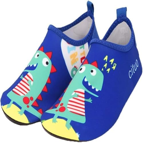41dwPH83Z2L._AC_US HALAMODO Kids Swim Water Shoes Toddler Quick-Dry Non-Slip Water Skin Barefoot Shoes Aqua Socks for Outdoor Sports, Beach, Pool