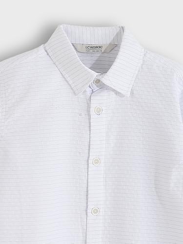 41g1CXYBv3L._AC_SR38 LC WAIKIKI Boy Dobby Fabric Boys' Shirt - الصورة 4