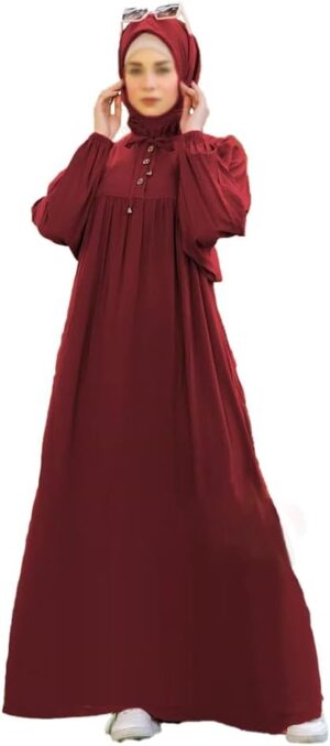 عباية 3 قطع ونقاب وطرحه مقاس موحد تلبس ل 110 ك للنساء من GAMAL SONS FOR ABAYA , 7040GS41288-Parent