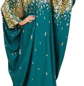 عباية إسلامية للنساء، فساتين طويلة بدلاية دبي وأكمام خفاش، قفطان تركي أفريقي من اوديزلي