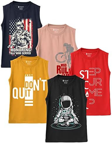 517oLQb9-GL._AC_SR38 KYDA KIDS Boys KK-BOYS-VEST-A Western (pack of 5)