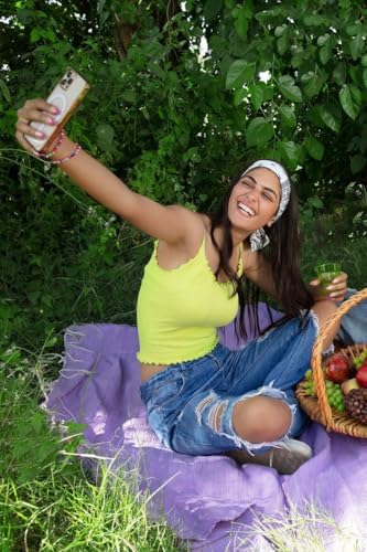 51ERT1UBQxL._AC_SR38 بلوزة كامي مضلعة للنساء من كارينا - الصورة 3