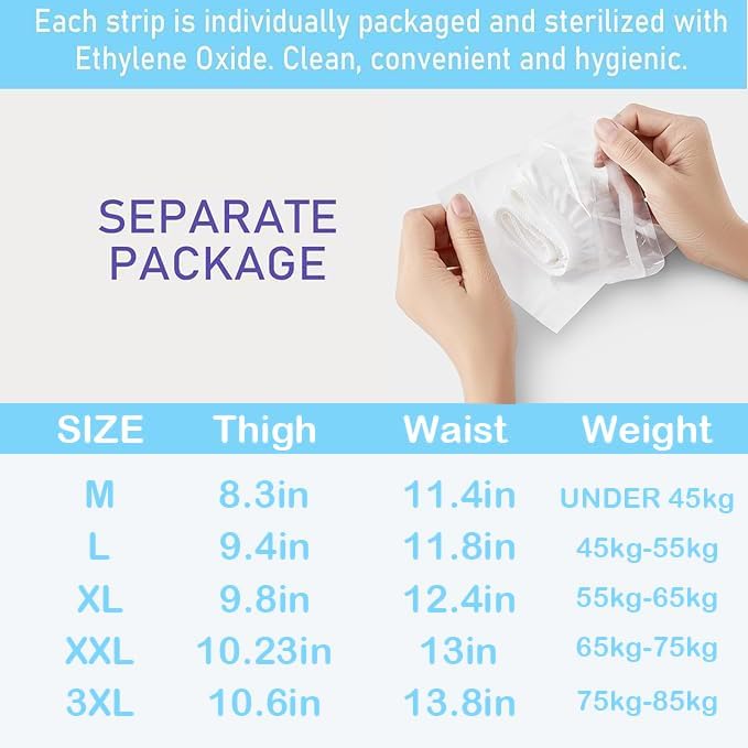 51PlXF2Af3L._AC_US Disposable Underwear for women 100% Pure Cotton Disposable Briefs,Wash-free Breathable Cotton Postpartum Underpants, Ladies Disposable Panties for Travel (UAE/KSA, Alpha, L, Regular, Regular) - الصورة 2