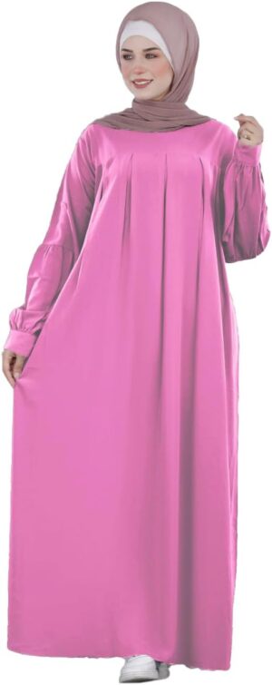 عبايه كريب رويال مريحه وفضفاضه مقاس موحد ل 110 ك للنساء من GAMAL SONS FOR ABAYA 8042GS31897-Parent