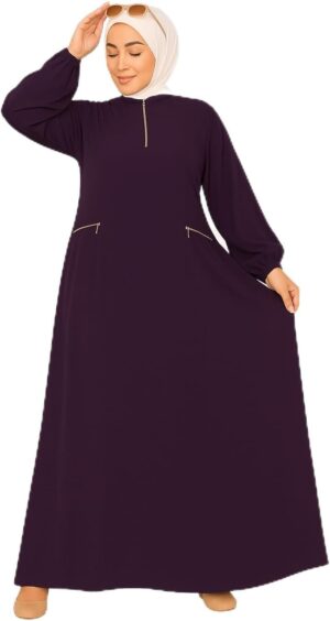 عبايه للخروج كريب فيرونا موديل 09 للنساء من GAMAL SONS FOR ABAYA