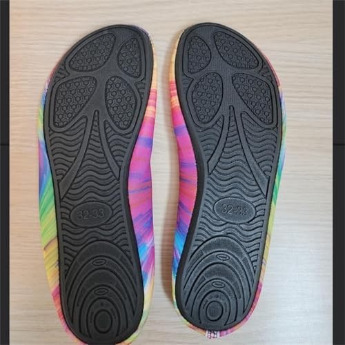 51t-4gGl3ZL._AC_US HALAMODO Kids Swim Water Shoes Toddler Quick-Dry Non-Slip Water Skin Barefoot Shoes Aqua Socks for Outdoor Sports, Beach, Pool - الصورة 4