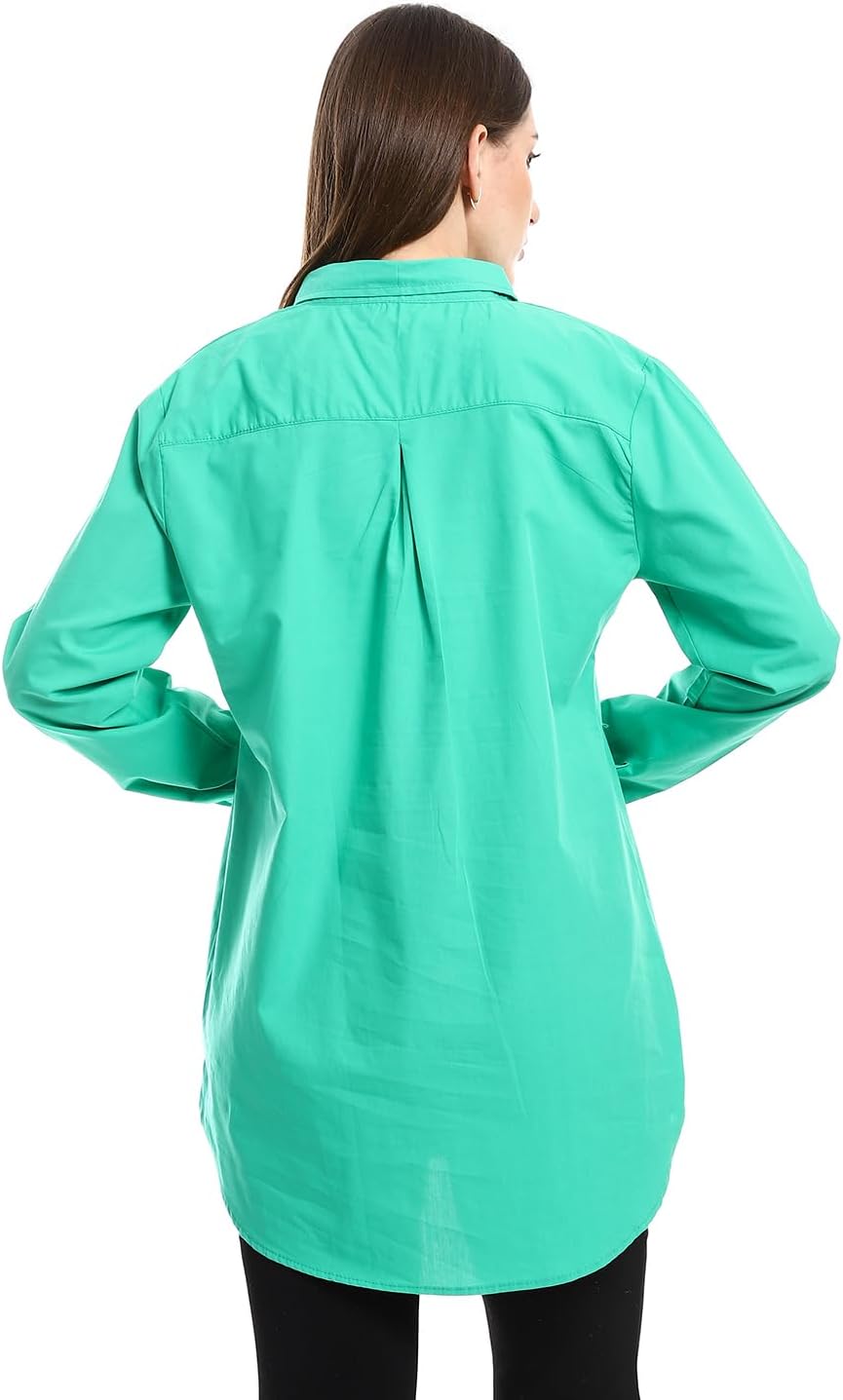 61-maHsLXhL._AC_SL1500_ قميص ويسترن بأكمام طويلة للنساء 37S24W30324 من اندورا (عبوة من قطعة واحدة) - الصورة 3