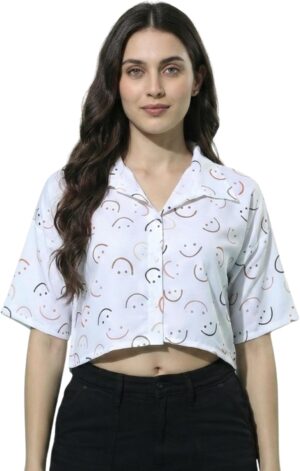 قميص عصري طراز LF-W1874-New للنساء من ليريا فاشون ( عبوة من 1 قطعة)