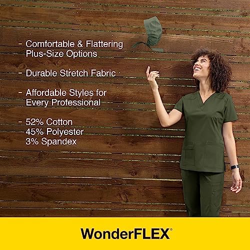61hA8SJd3OL._AC_SR38 Wink Womens Medical-scrubs-pants Wonderflex Faith Women's Scrub Pant - الصورة 5