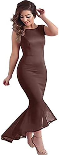 31-H0dM5awL._AC_SL1500_ فستان ماكسي سويب للنساء - الصورة 2