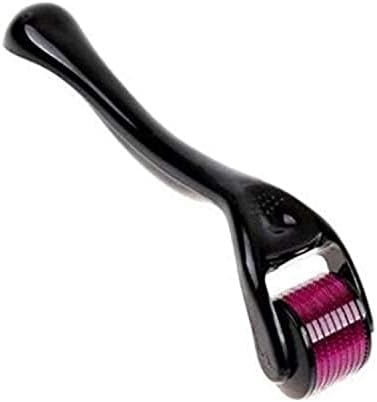 31Nrx19Fi-L._AC_SL1500_ أداة ديرما رولر التيميت مع 540 إبرة وجه دقيقة من التيتانيوم وأدوات تدليك للعناية بالبشرة (1.0 ملم)، غير لامع - الصورة 2