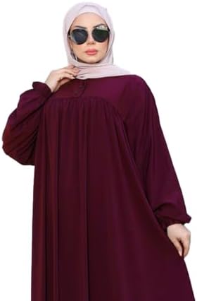 31SbbgakZbL._AC_SL1500_ عبايه أسلامي من كريب رويال موديل 4057 مقاس موحد يلبس حتى 130 ك للنساء من GAMAL SONS FOR ABAYA - الصورة 4