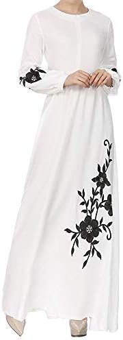 31ltr7WcizL._AC_SL1500_ ملابس إسلامية عصرية مطبوعة للنساء عباءة كيمونو فضفاضة، رداء طويل عربي إسلامي بطابع الشرق الأوسط بتصميم مناسب لرمضان - الصورة 3