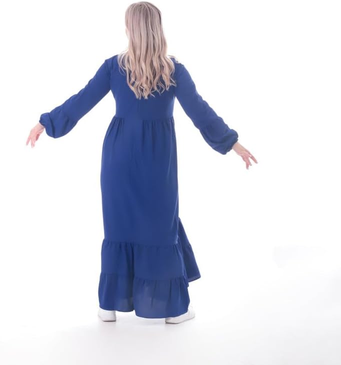 41UdGZnFvFL._AC_SL1500_ BEBO نسائي فستان حريمي طويل سادة اكمام طويلة - الصورة 4
