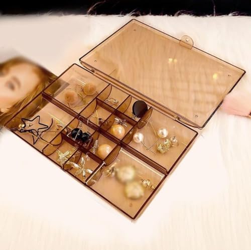 41lYwd2pPWL._AC_SL1500_ منظم اكريليك مع غطاء للاكسسوارات - الصورة 3