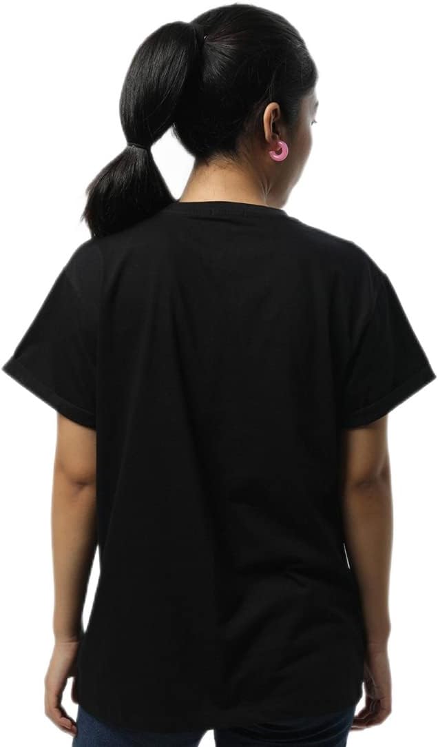 41tok0zK3aL._AC_SL1500_ Bewakoof Women's Graphic Printed 100% Cotton T-Shirt - Boyfriend Fit, Round Neck, Half Sleeve - الصورة 2