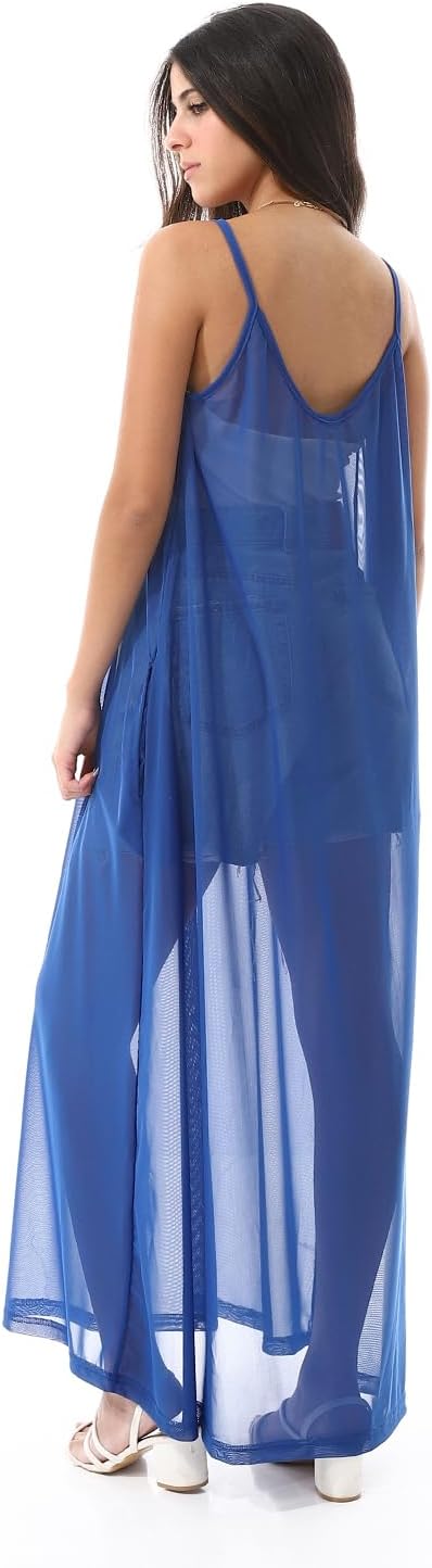 51-iaEBdumL._AC_SL1500_ KADY Womens Summer maxi see through dress Summer maxi see through dress (pack of 1) - الصورة 3