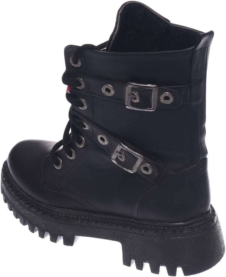 512DrVUP4yL._AC_SL1500_ حذاء رياضي للنساء B&W-W069-Black - الصورة 2