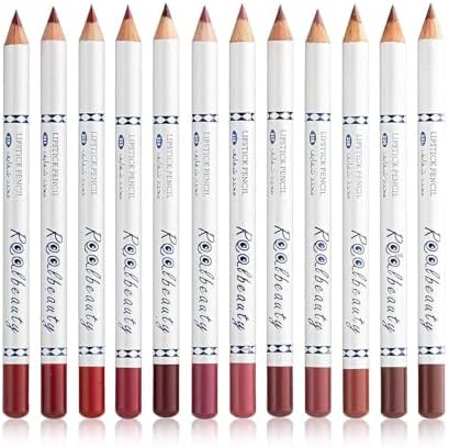 513CqnFKRuL._AC_SL1500_ مجموعة أقلام تحديد شفاة كريمية مكونة من 12 لون من بيوتي - الصورة 2