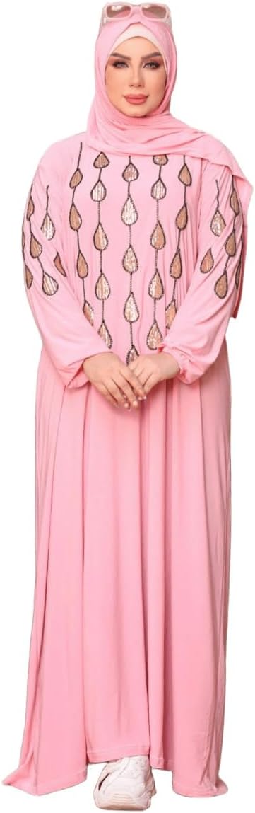51788xswaZL._AC_SL1500_ إسدال فيزون مقاس موحد يلبس إلي 90 ك للنساء , GS-7115 GAMAL SONS FOR ABAYA - الصورة 2
